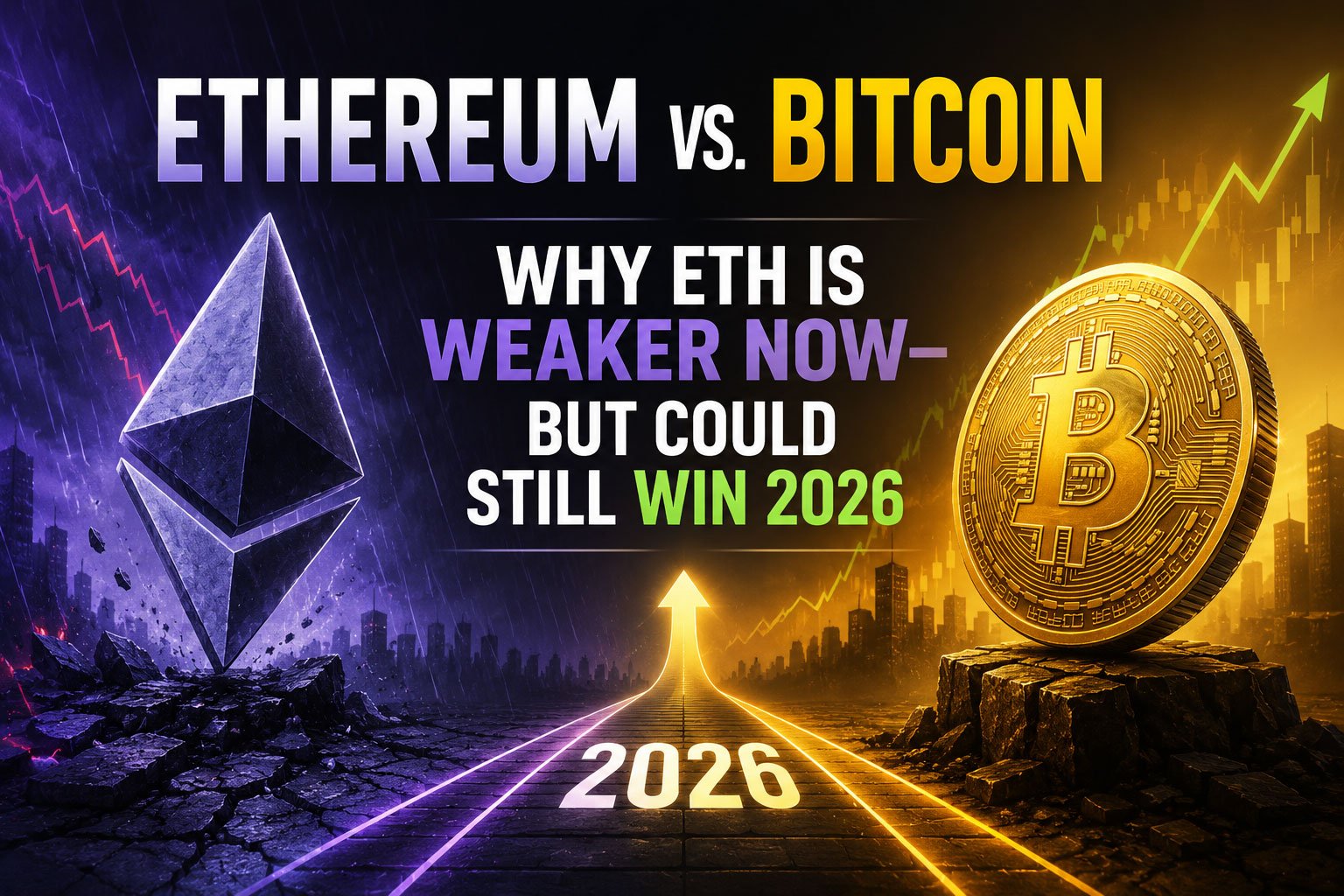 Ethereum vs Bitcoin 2026: Why ETH Could Still Win Late 2026